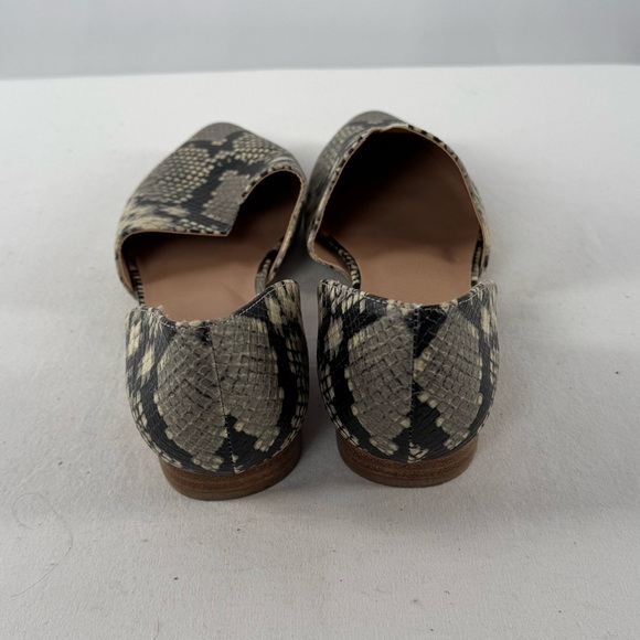 Steve Madden Snakeskin POINTED TOE Flats Size 9.5‎ - Picture 4 of 6